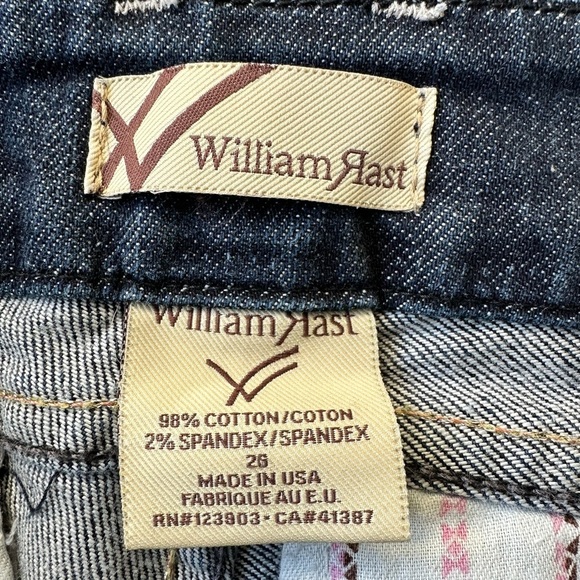 William Rast Savoy Regular Rise Trouser Size 26 - Picture 5 of 6